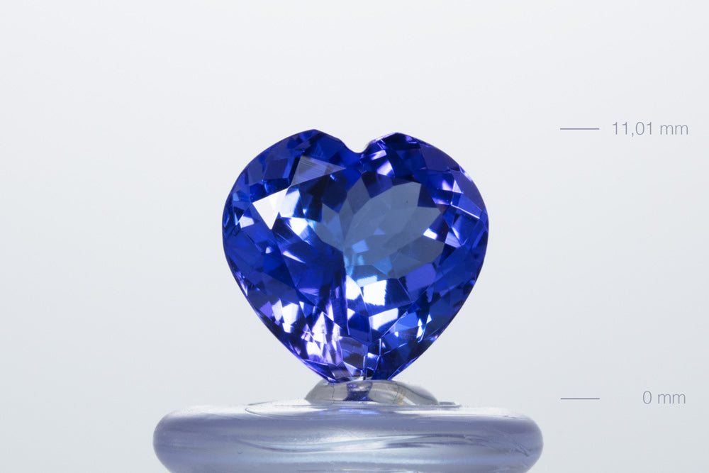 Tanzanite Heart 4,36 ct