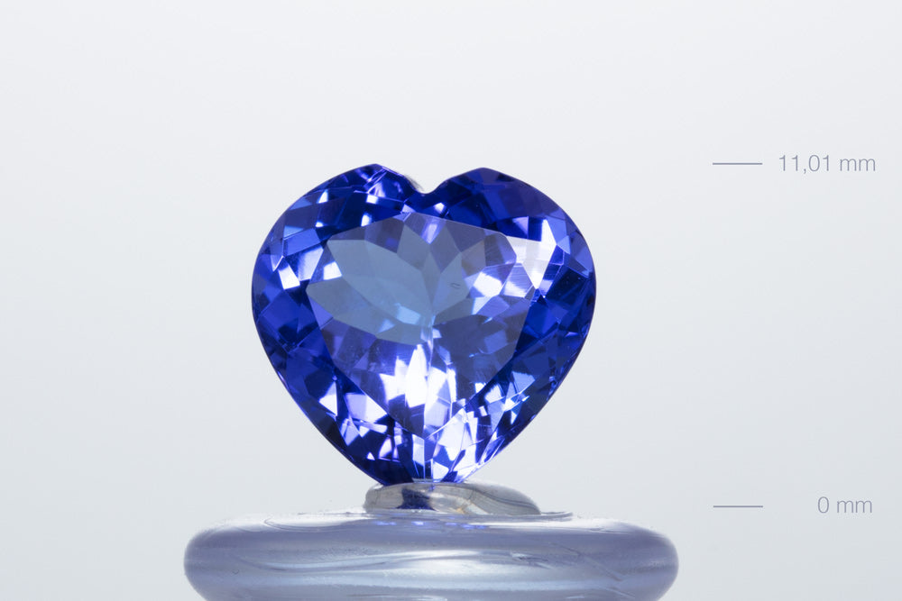 Tanzanite Heart 4,36 ct