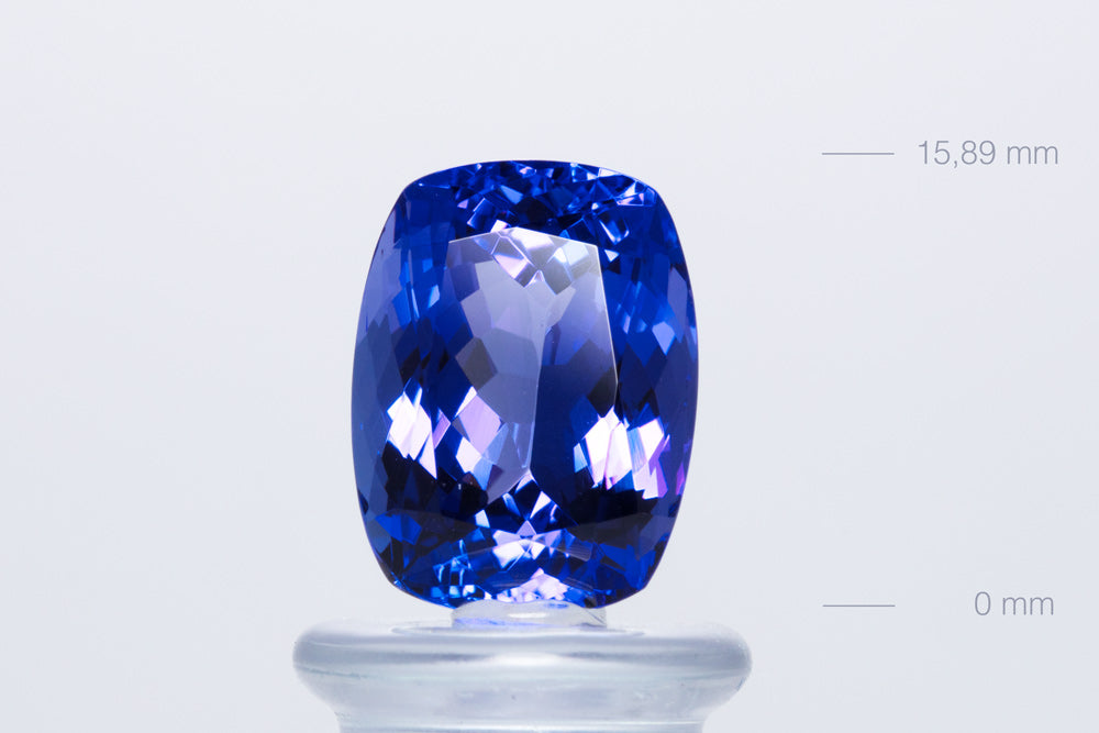 Tanzanite Cushion 12,35 ct