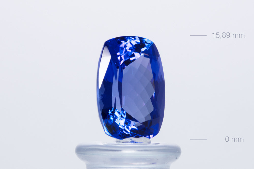 Tanzanite Cushion 12,35 ct