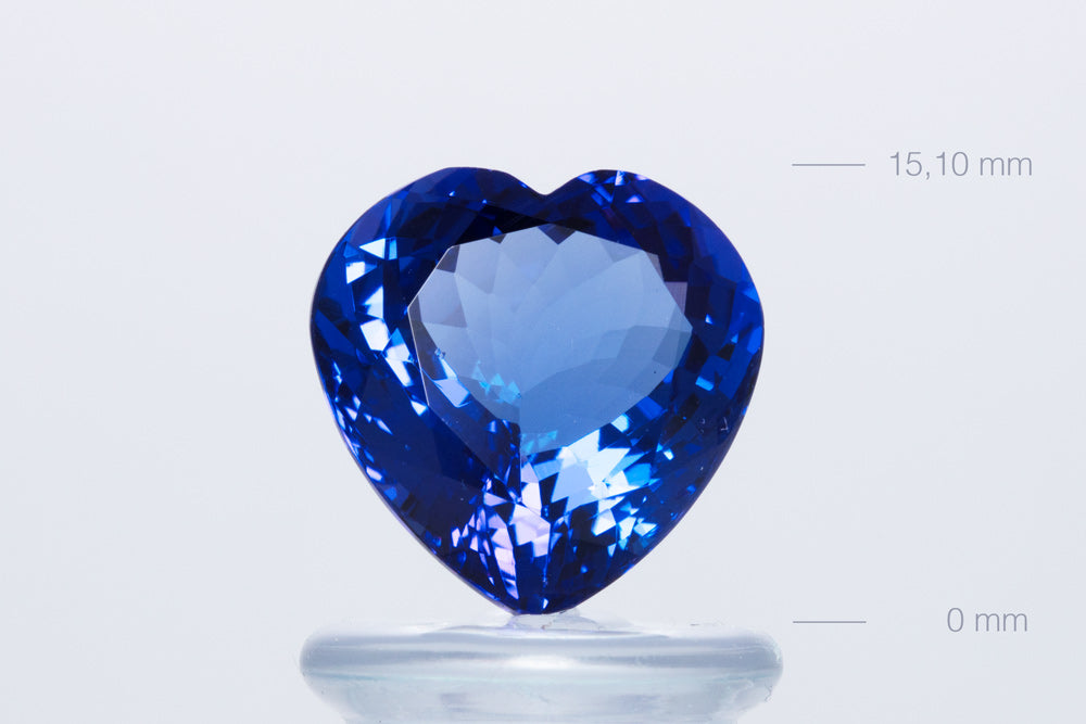 Tanzanite Heart 27,09 ct