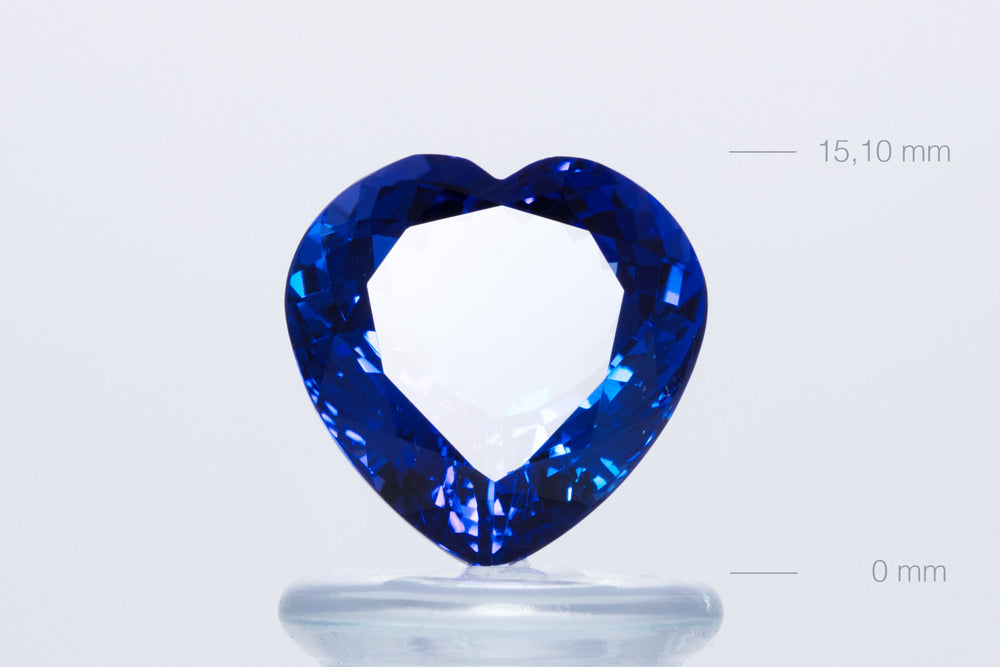 Tanzanite Heart 27,09 ct