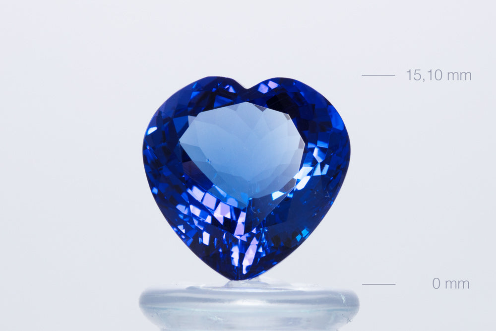 Tanzanite Heart 27,09 ct