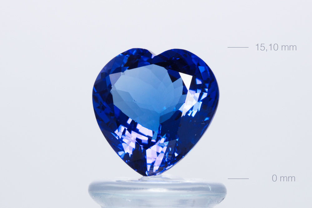 Tanzanite Heart 27,09 ct