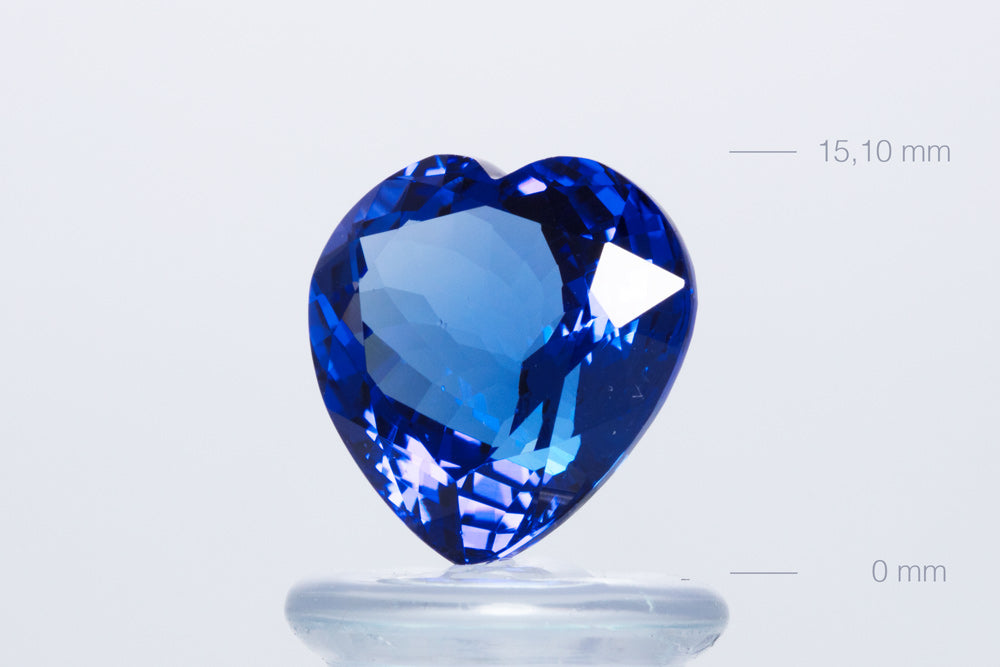 Tanzanite Heart 27,09 ct
