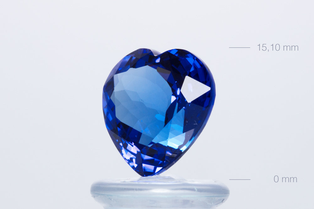 Tanzanite Heart 27,09 ct