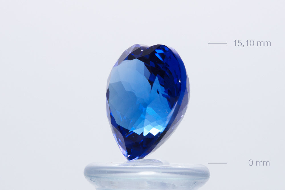 Tanzanite Heart 27,09 ct