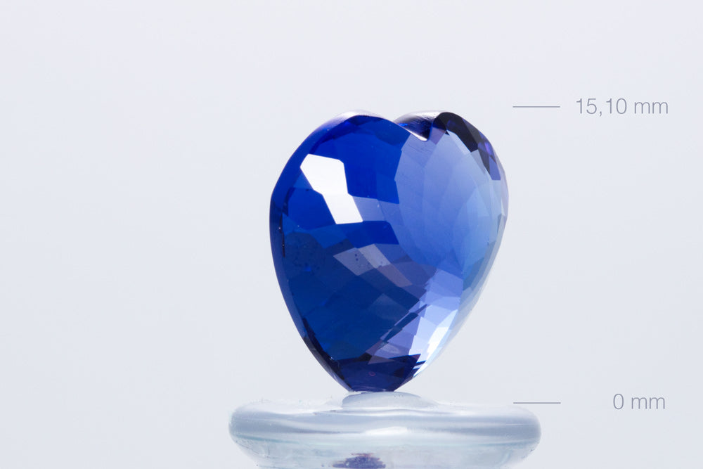 Tanzanite Heart 27,09 ct