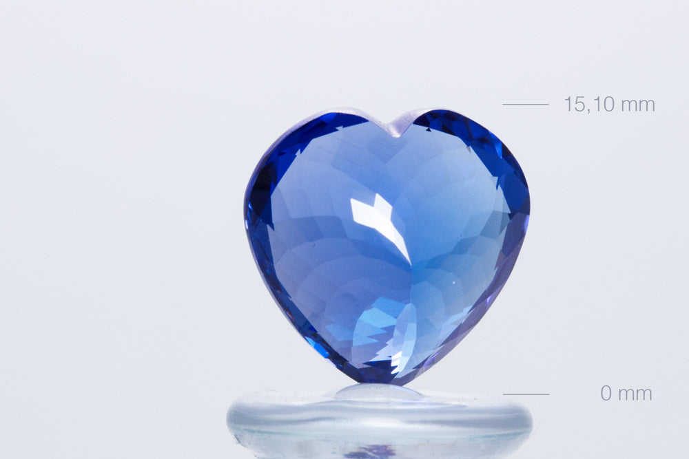 Tanzanite Heart 27,09 ct