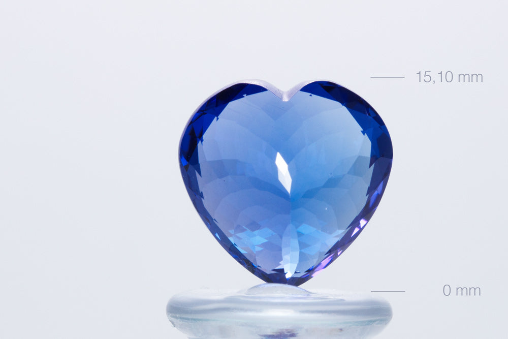 Tanzanite Heart 27,09 ct