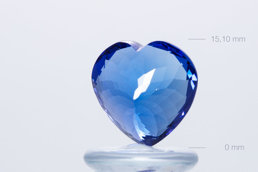 Tanzanite Heart 27,09 ct