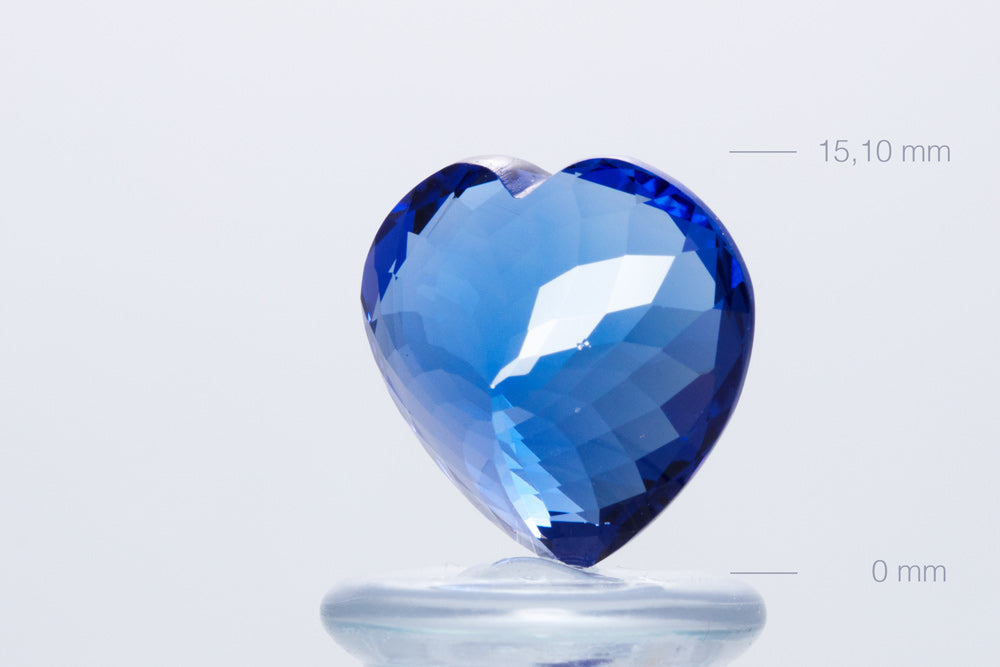 Tanzanite Heart 27,09 ct