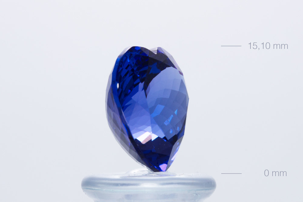 Tanzanite Heart 27,09 ct