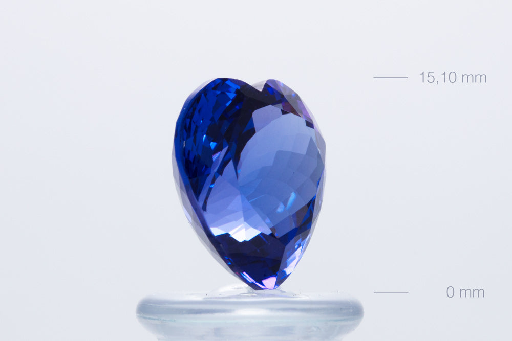 Tanzanite Heart 27,09 ct