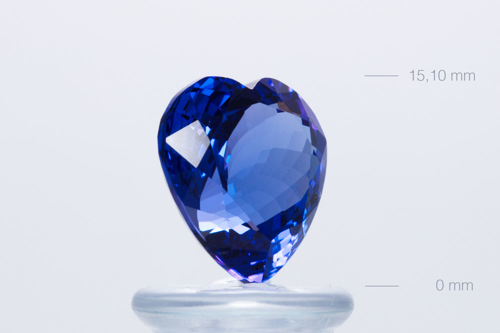 Tanzanite Heart 27,09 ct