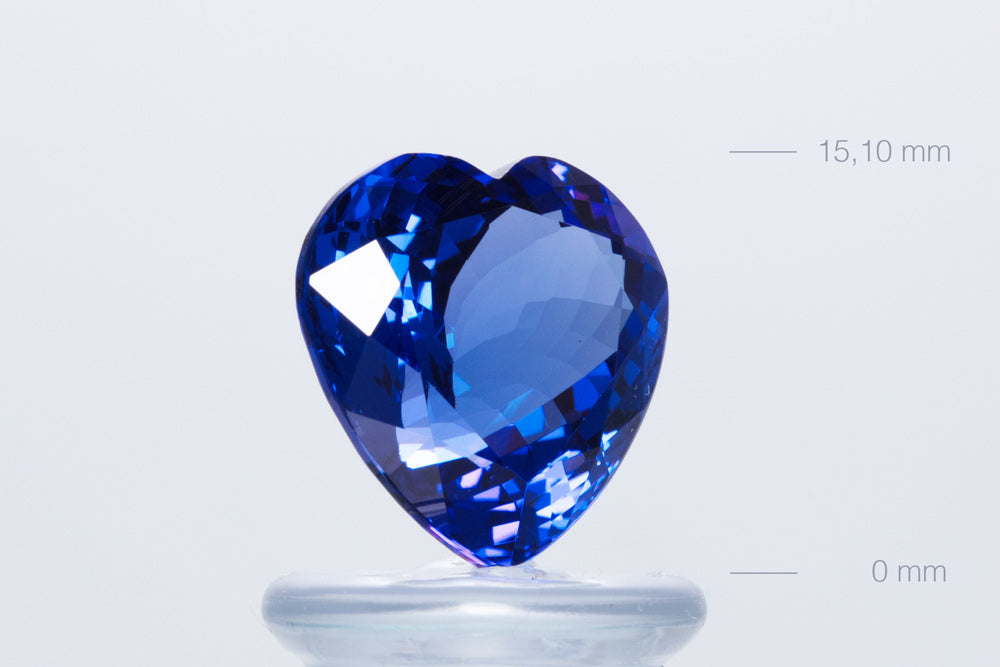 Tanzanite Heart 27,09 ct