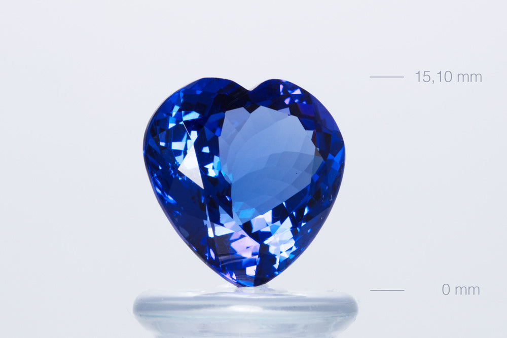 Tanzanite Heart 27,09 ct
