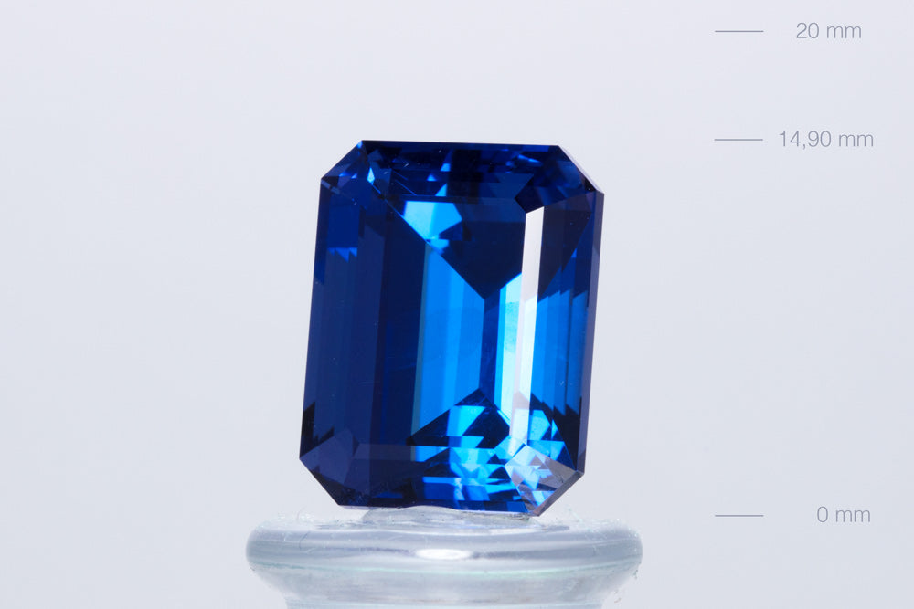 Tanzanite Emerald 15,54 ct