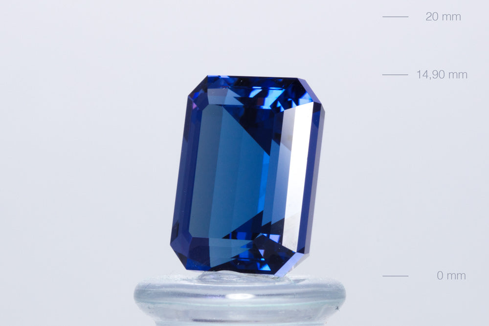 Tanzanite Emerald 15,54 ct