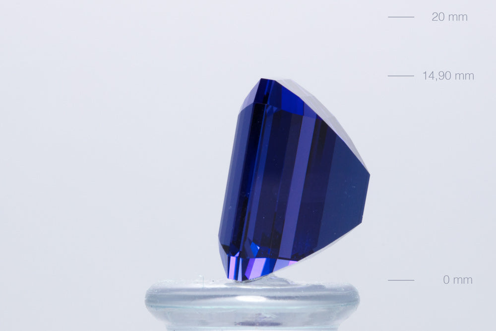 Tanzanite Emerald 15,54 ct