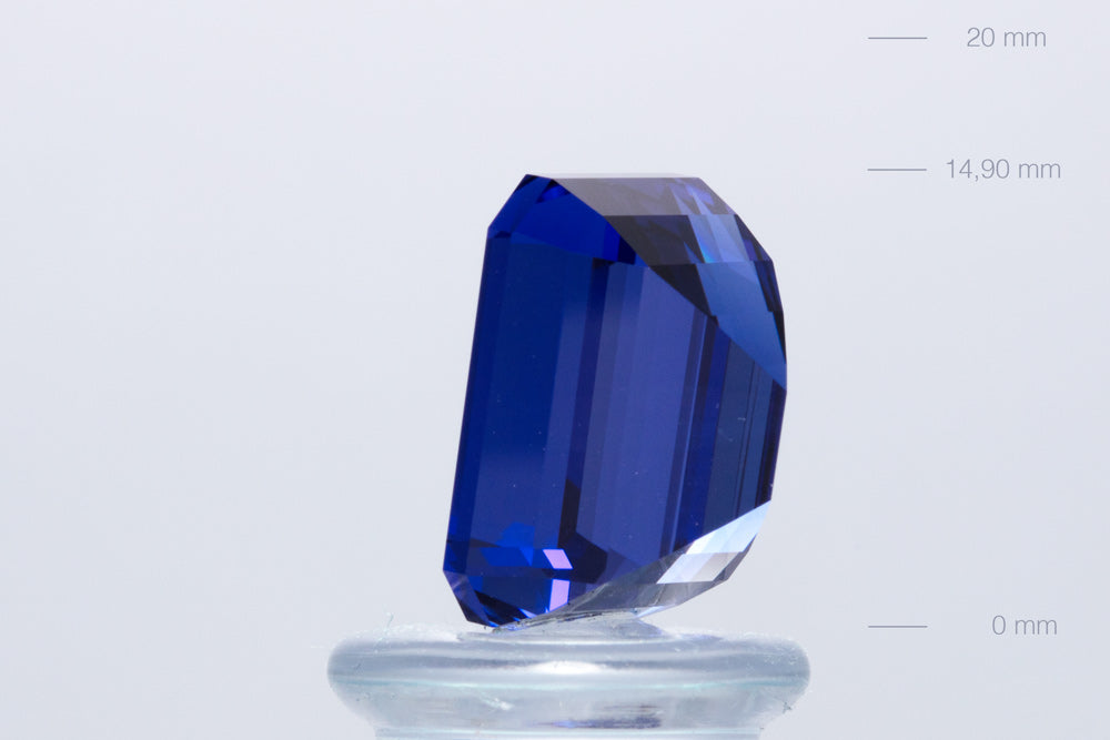 Tanzanite Emerald 15,54 ct