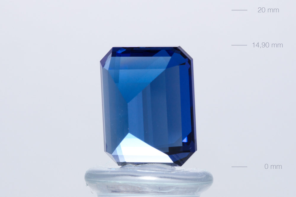Tanzanite Emerald 15,54 ct