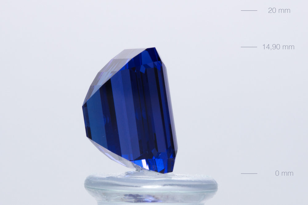 Tanzanite Emerald 15,54 ct