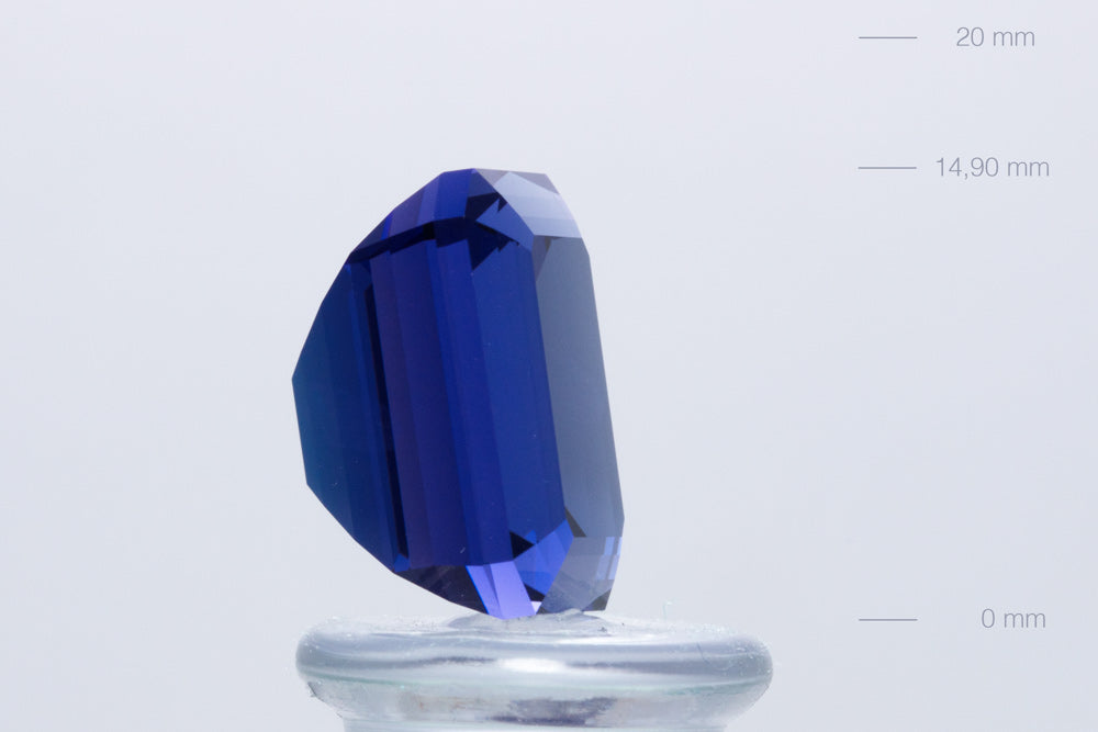 Tanzanite Emerald 15,54 ct