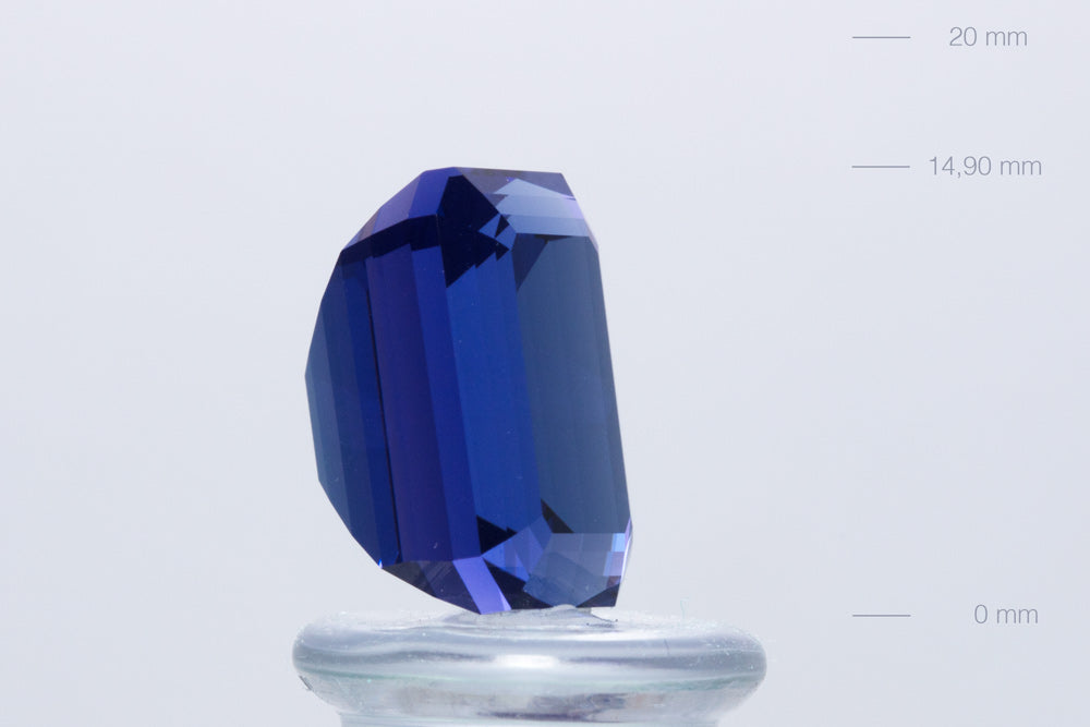 Tanzanite Emerald 15,54 ct