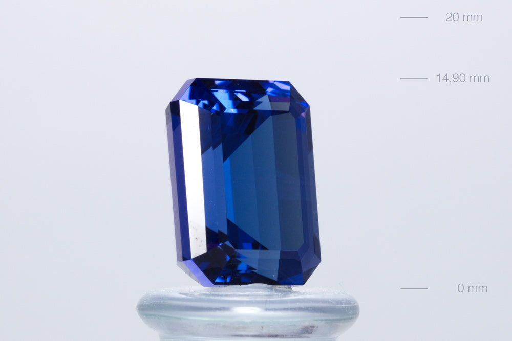 Tanzanite Emerald 15,54 ct