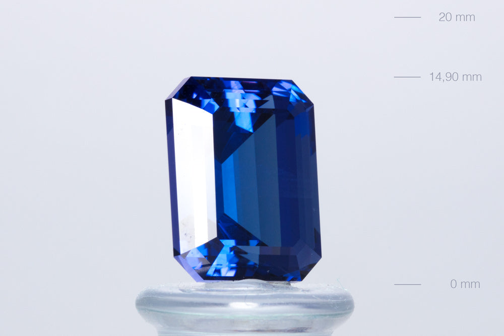 Tanzanite Emerald 15,54 ct