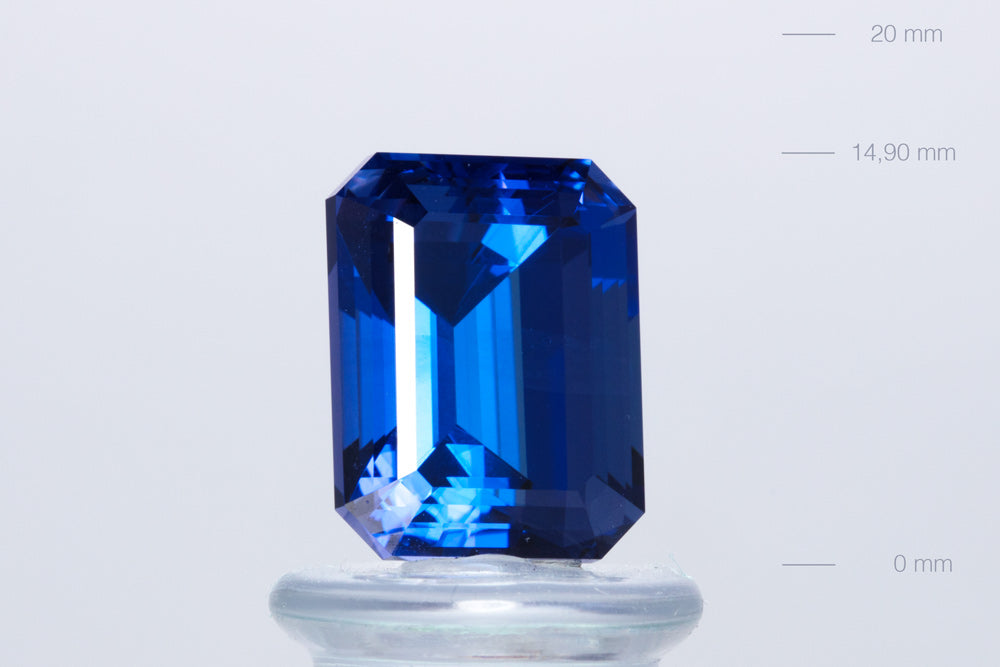 Tanzanite Emerald 15,54 ct