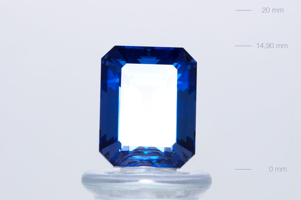 Tanzanite Emerald 15,54 ct