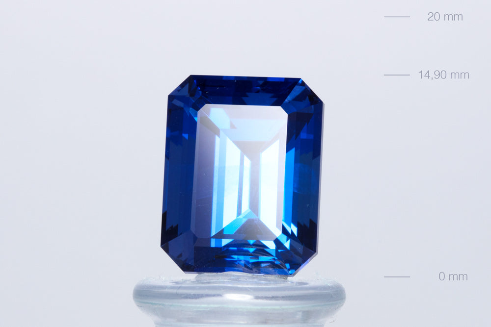 Tanzanite Emerald 15,54 ct