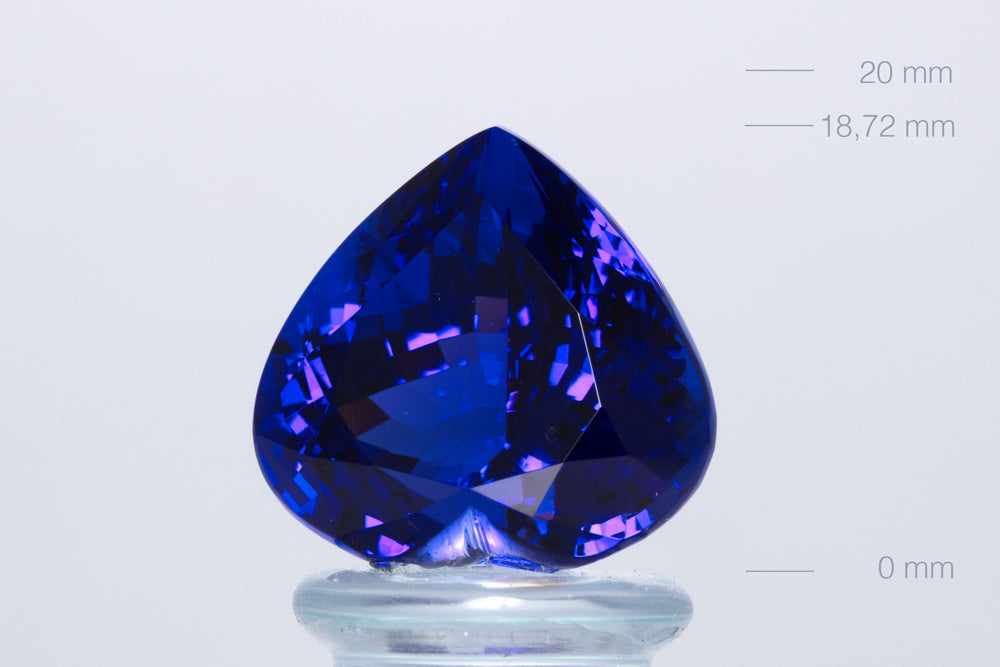 Tanzanite Heart 13,12 ct