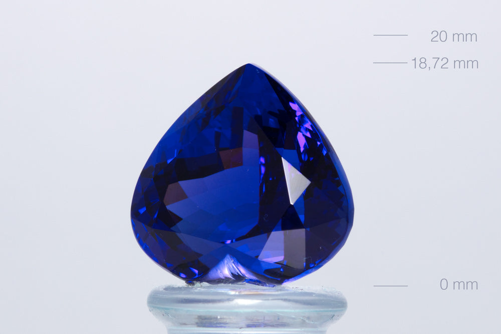 Tanzanite Heart 13,12 ct