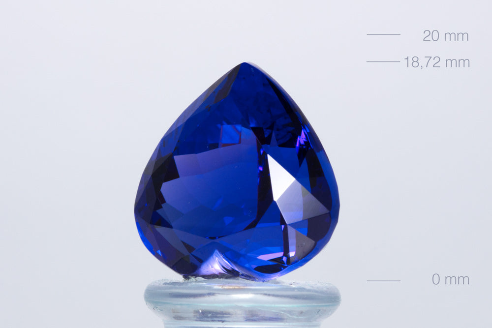 Tanzanite Heart 13,12 ct