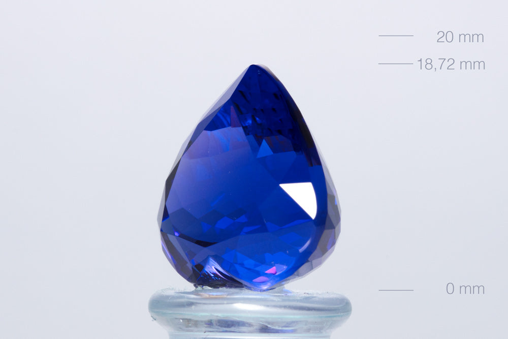 Tanzanite Heart 13,12 ct