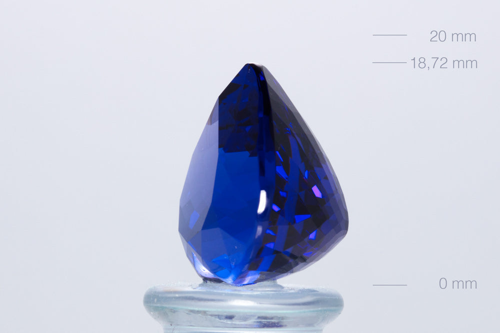 Tanzanite Heart 13,12 ct