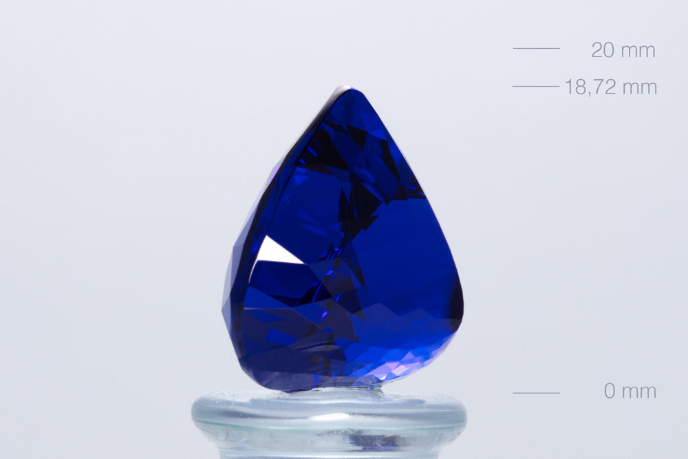 Tanzanite Heart 13,12 ct