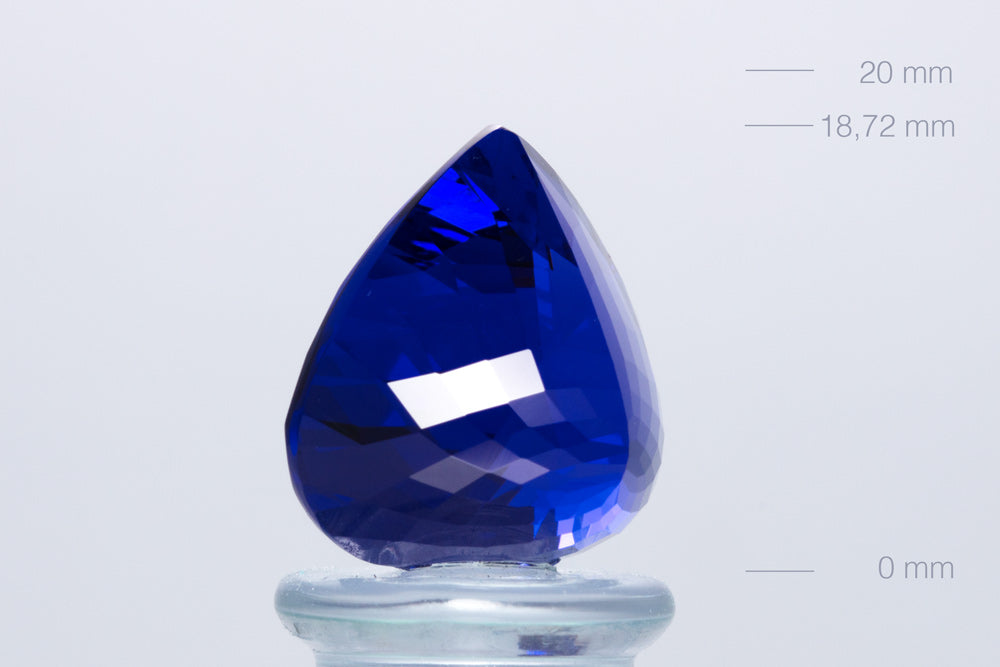 Tanzanite Heart 13,12 ct