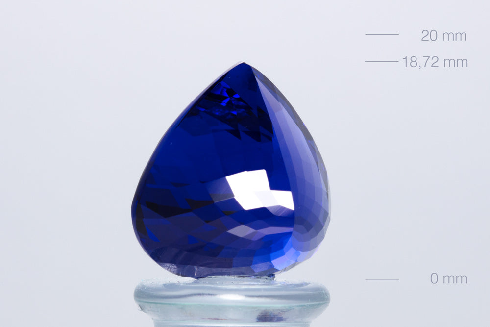 Tanzanite Heart 13,12 ct