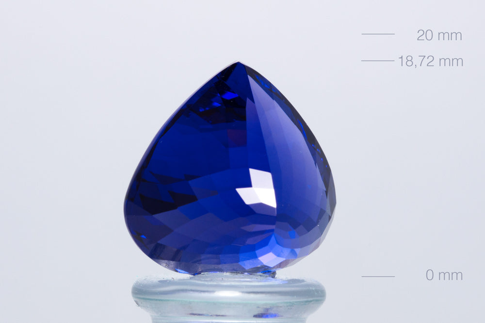 Tanzanite Heart 13,12 ct