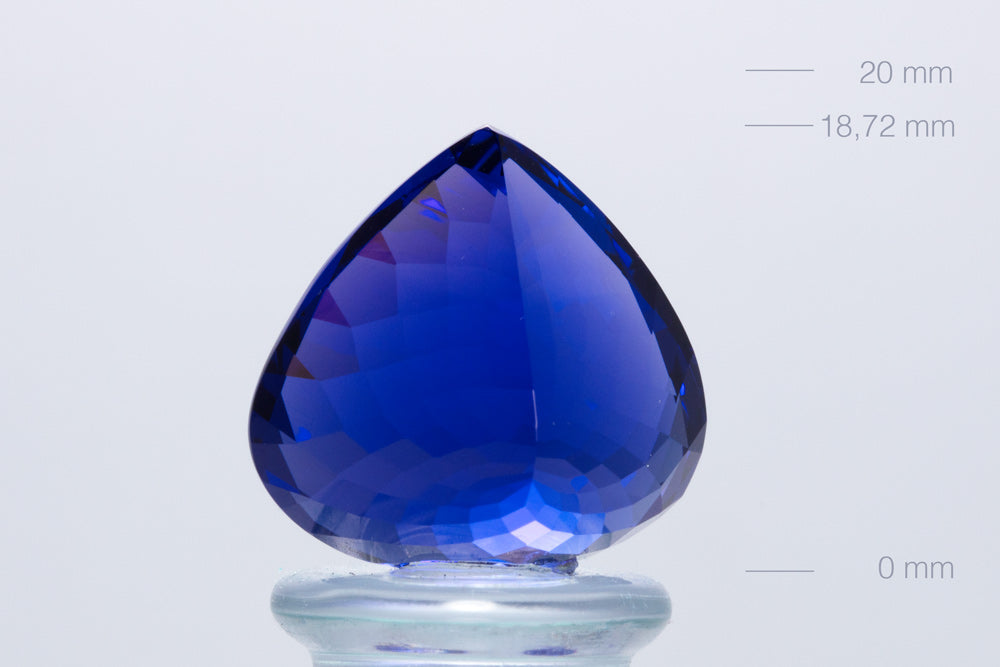 Tanzanite Heart 13,12 ct