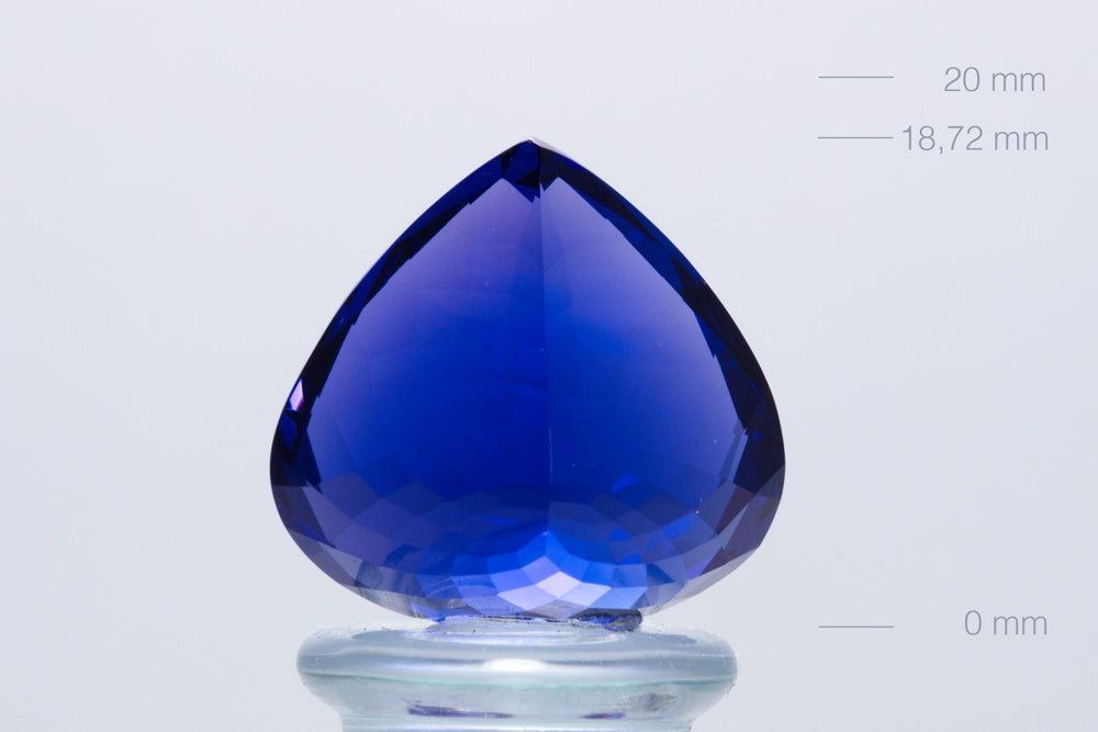 Tanzanite Heart 13,12 ct