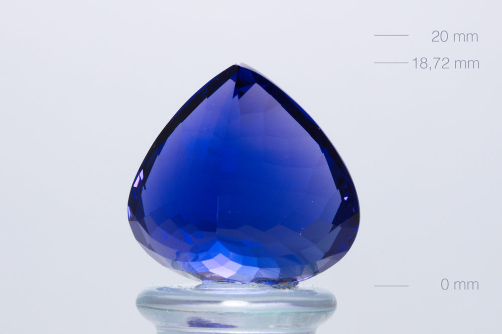 Tanzanite Heart 13,12 ct