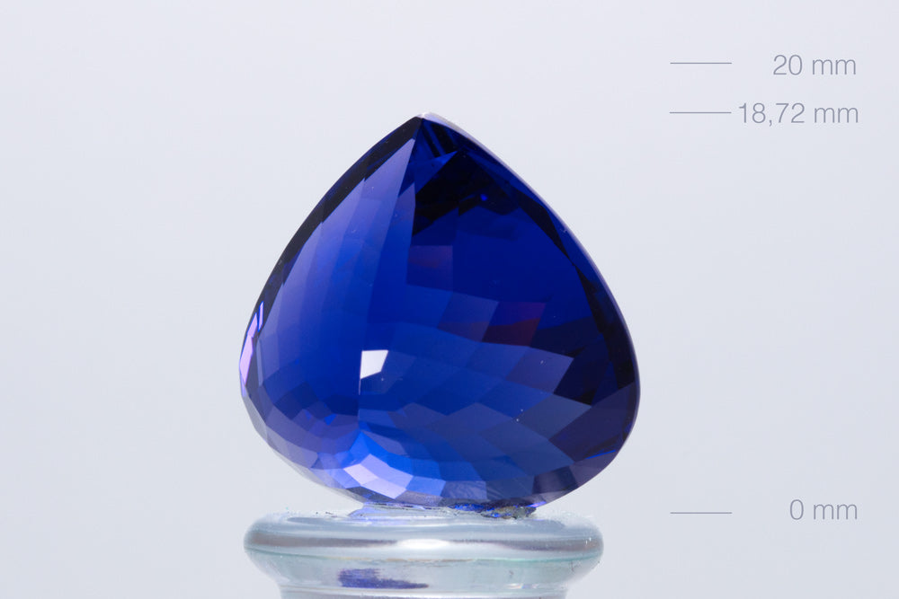 Tanzanite Heart 13,12 ct