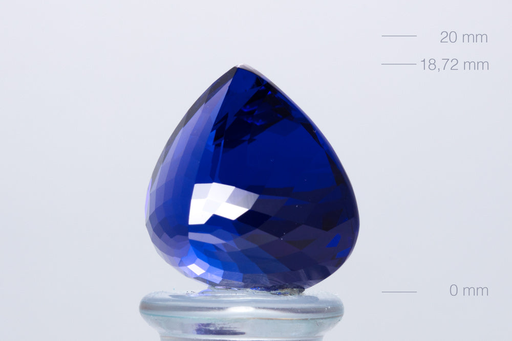 Tanzanite Heart 13,12 ct