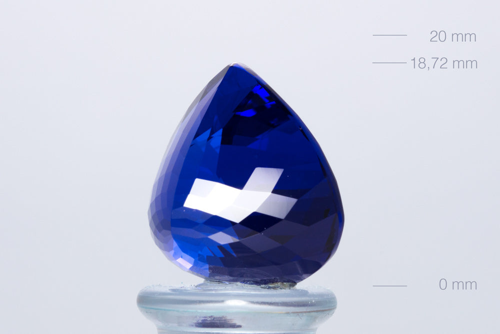 Tanzanite Heart 13,12 ct