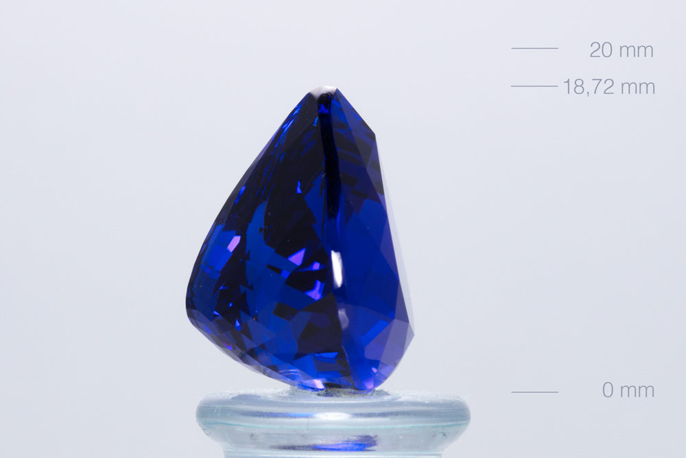Tanzanite Heart 13,12 ct